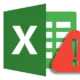 Иконка сбой активации Excel
